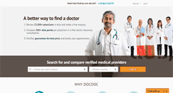 Desktop Screenshot of docdoc.com